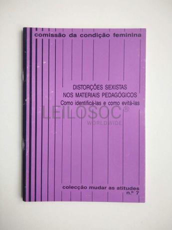 Distorções Sexistas nos materiais pedagógicos