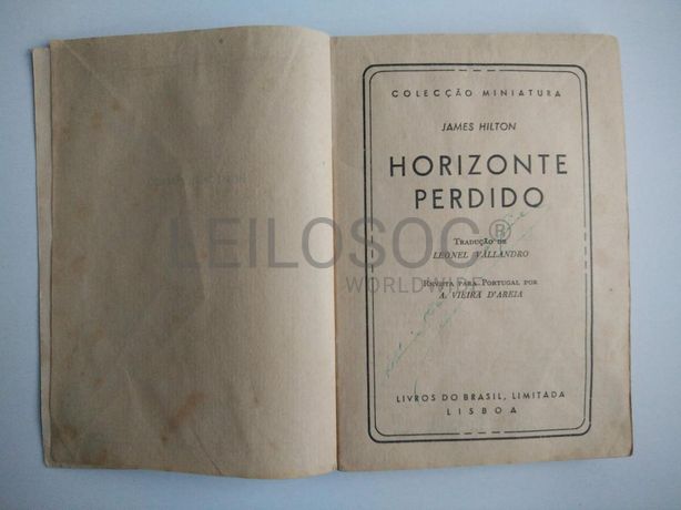 Horizonte Perdido · James Hilton
