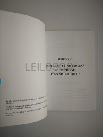 Novas tecnologias e emprego para mulheres