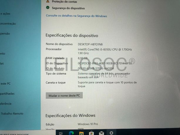 Portátil Microsoft Surface Pro 6