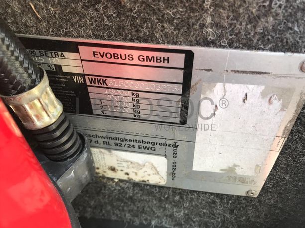 Autocarro Setra S315 HD · 50 Lugares · Ano 2001