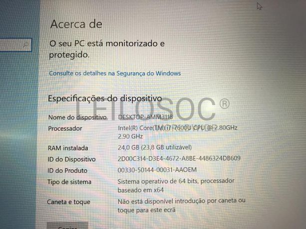 Portátil Lenovo T470s