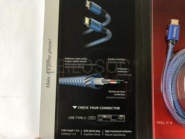 Cabo Carregamento USB