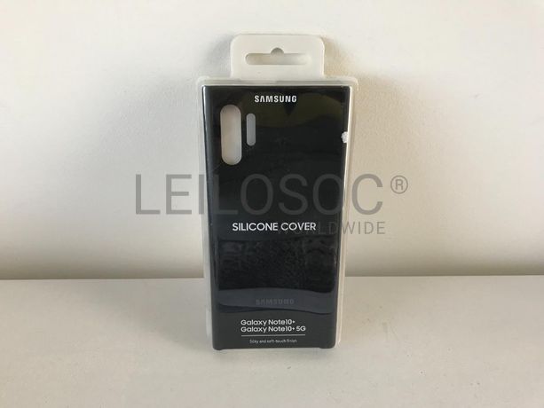 Capa Traseira Silicone Note 10