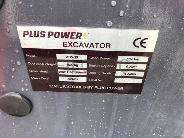 Mini giratória Plus Power VTW-15