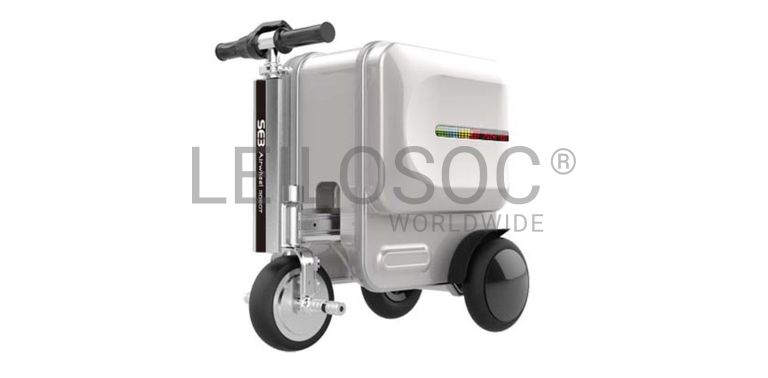 Scooter com mala de pilotagem inteligente