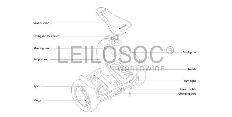 Segway 'Airwheel S8 Mini'