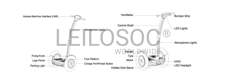 Segway 'Airwheel S3 Mars Rover'