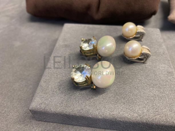 Brincos + Alfinete + Brincos + Pulseira