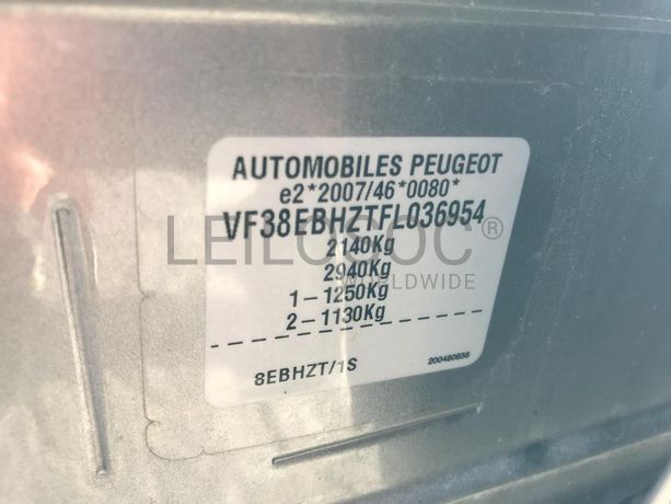 Peugeot 508 SW 1.6 BlueHDI · Ano 2015