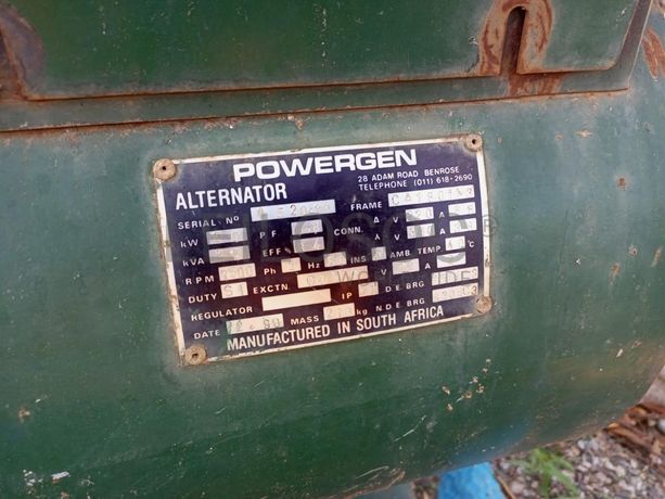 Gerador Lister 10KVA ·