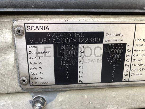 Scania R 480 · Ano 2007