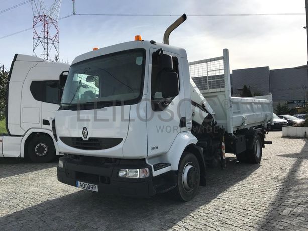 Renault 280DXI · Grua Fassi