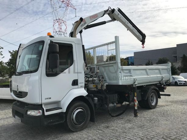 Renault 280DXI · Grua Fassi