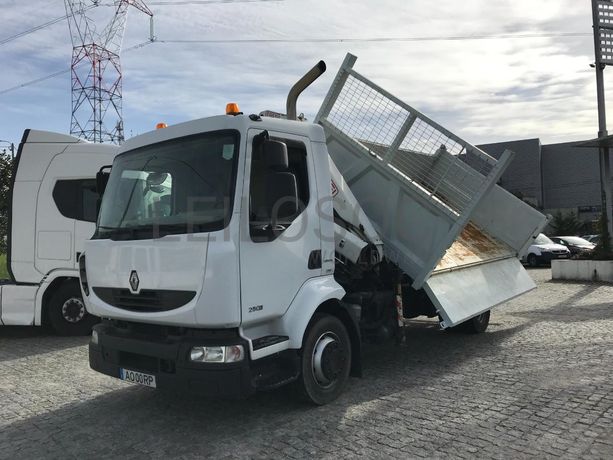 Renault 280DXI · Grua Fassi