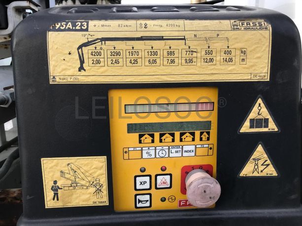 Renault 280DXI · Grua Fassi