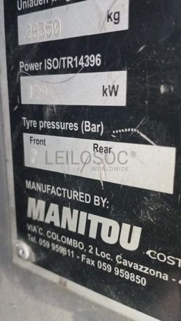 Empilhador Telescópico MANITOU MHT 10210 ·