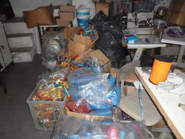 Equipamentos · Indústria de confecções