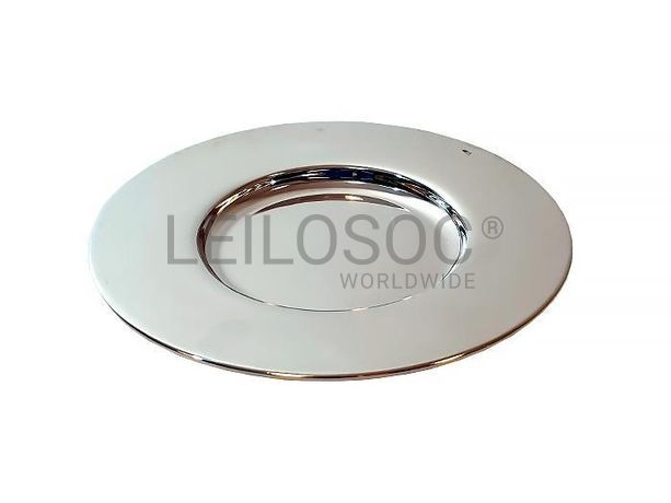 Dois pratos lisos - Prata .925