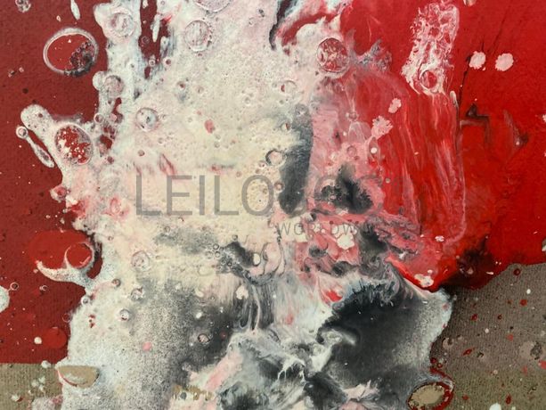 "Negro, rojo, blanco, gris" · Ciria