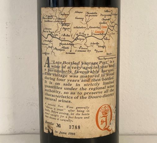 Vinho do Porto 'Quinta do Infantado' - L.B.V. 1983