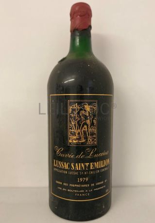 Garrafa de Vinho Tinto 'Cuvée de Luccius' - 1979