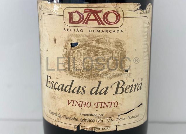 Garrafa de Vinho Tinto 'Escadas da Beira'