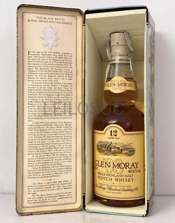 Whisky 'Glen Moray' - 12 Anos