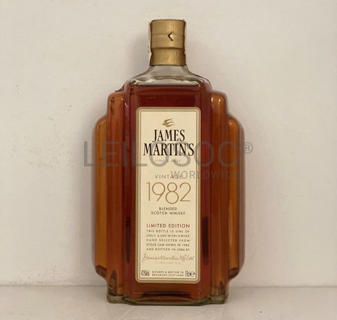 Whisky 'James Martin's' - Vintage 1982
