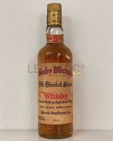 Whisky 'Sandy Macnab's' - 5 Anos