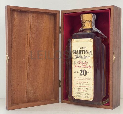 Whisky 'James Martin's' - 20 Anos