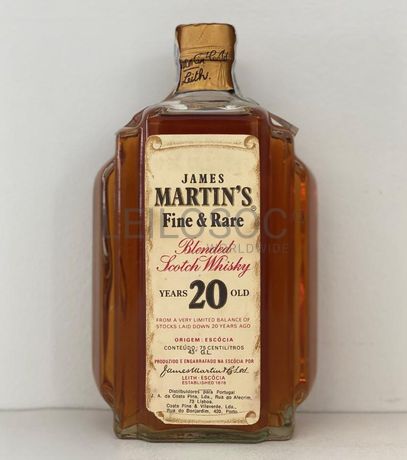 Whisky 'James Martin's' - 20 Anos