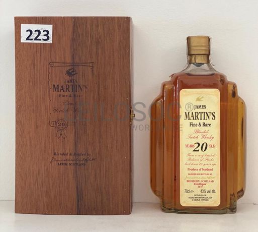 Whisky 'James Martin's' - 20 Anos