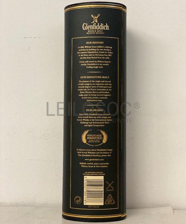 Whisky 'Glenfiddich Single Malt' - 12 Anos