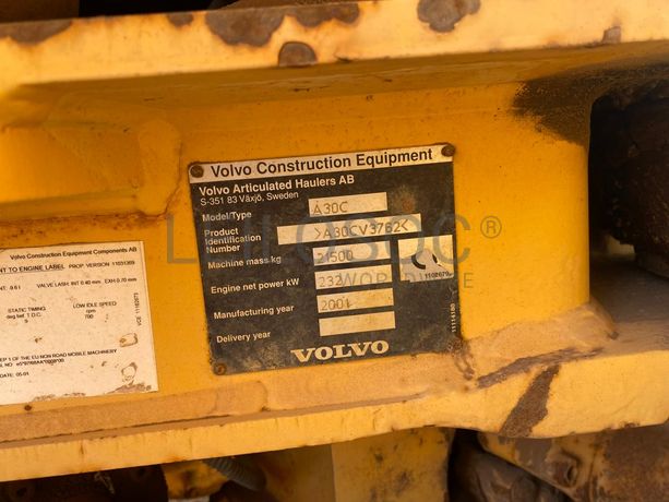 Dumper VOLVO A30 ·