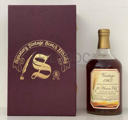 Whisky 'Signatory' - Vintage 1965 - 30 Anos