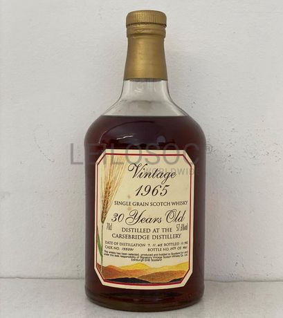 Whisky 'Signatory' - Vintage 1965 - 30 Anos