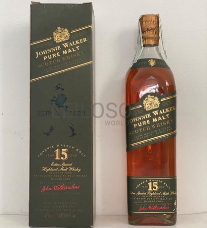 Whisky 'Johnnie Walker' - 15 anos - Extra Especial
