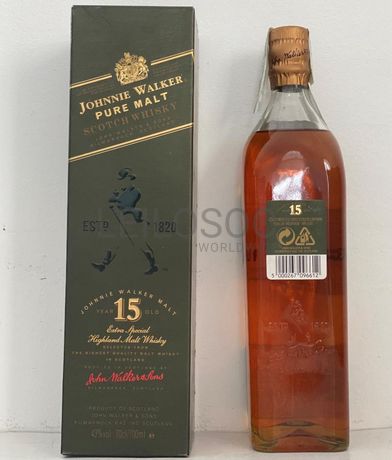 Whisky 'Johnnie Walker' - 15 anos - Extra Especial