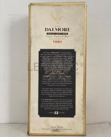 Whisky 'The Dalmore Black Pearl' - 12 Anos