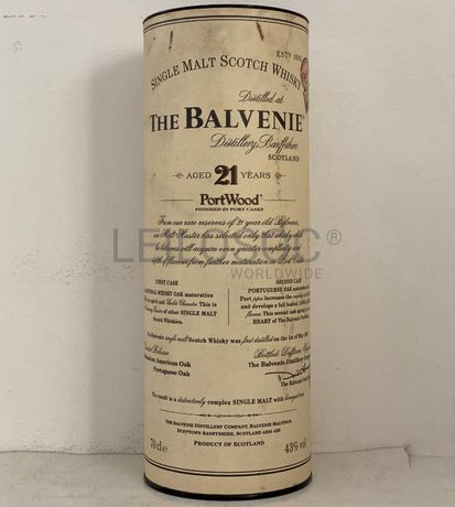 Whisky 'The Balvenie' - 21 Anos