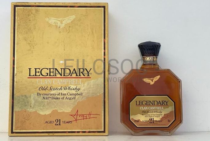Whisky 'Legendary' - 21 Anos