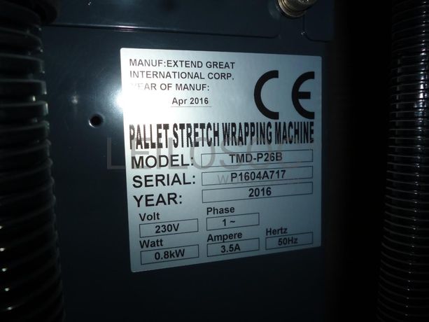 Máquina de paletizar