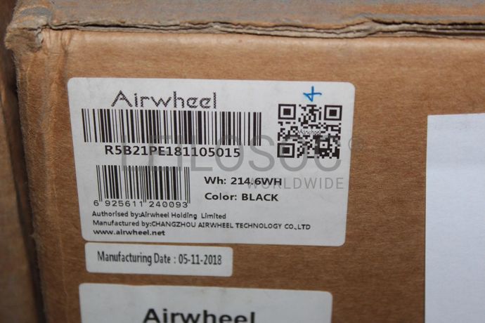 Bicicleta elétrica dobrável 'Airwheel R5'