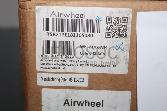 Bicicleta elétrica dobrável 'Airwheel R5'