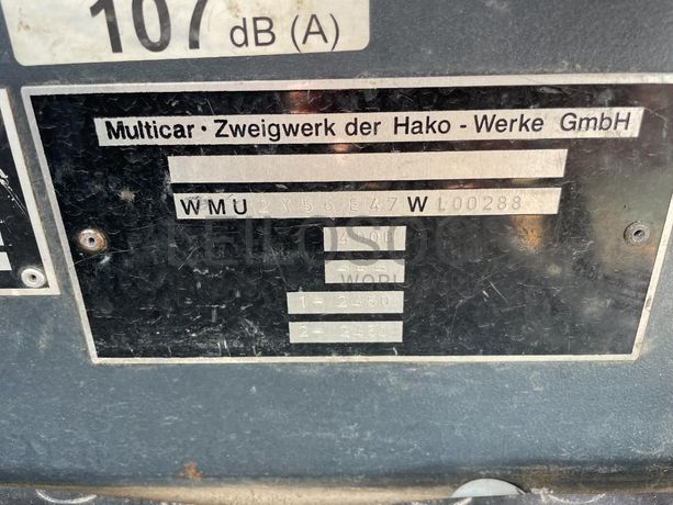 Varredora Hako Citymaster 2000