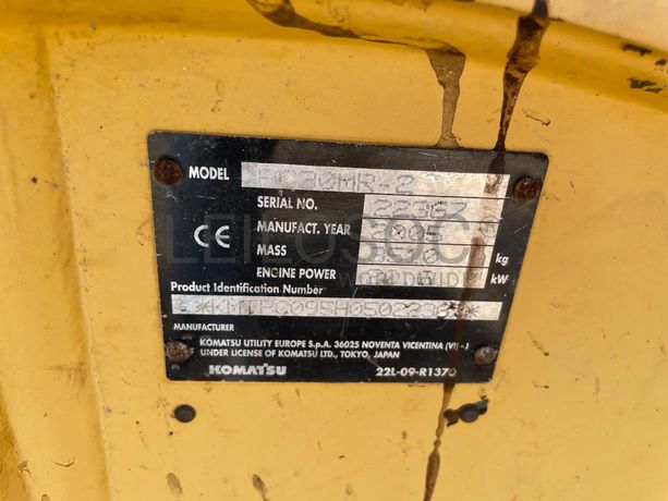 Mini Giratória Komatsu PC 30