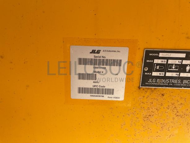 Plataforma Elevatória JLG 460 SJ
