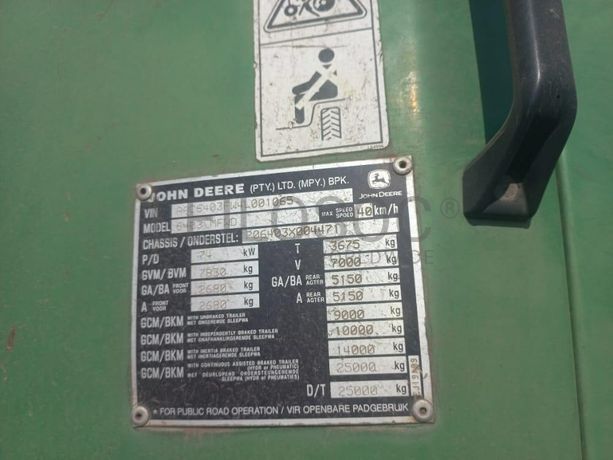 Tractor John Deere ·