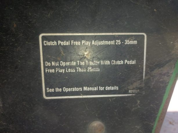 Tractor John Deere ·